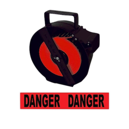 National Marker Co Facility Maintenance, Danger, Red, 3"X1000' 2 Mill Barricade Tape CU-74392